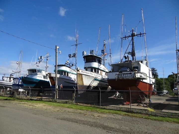 An image of the Ilwaco Boat Yard